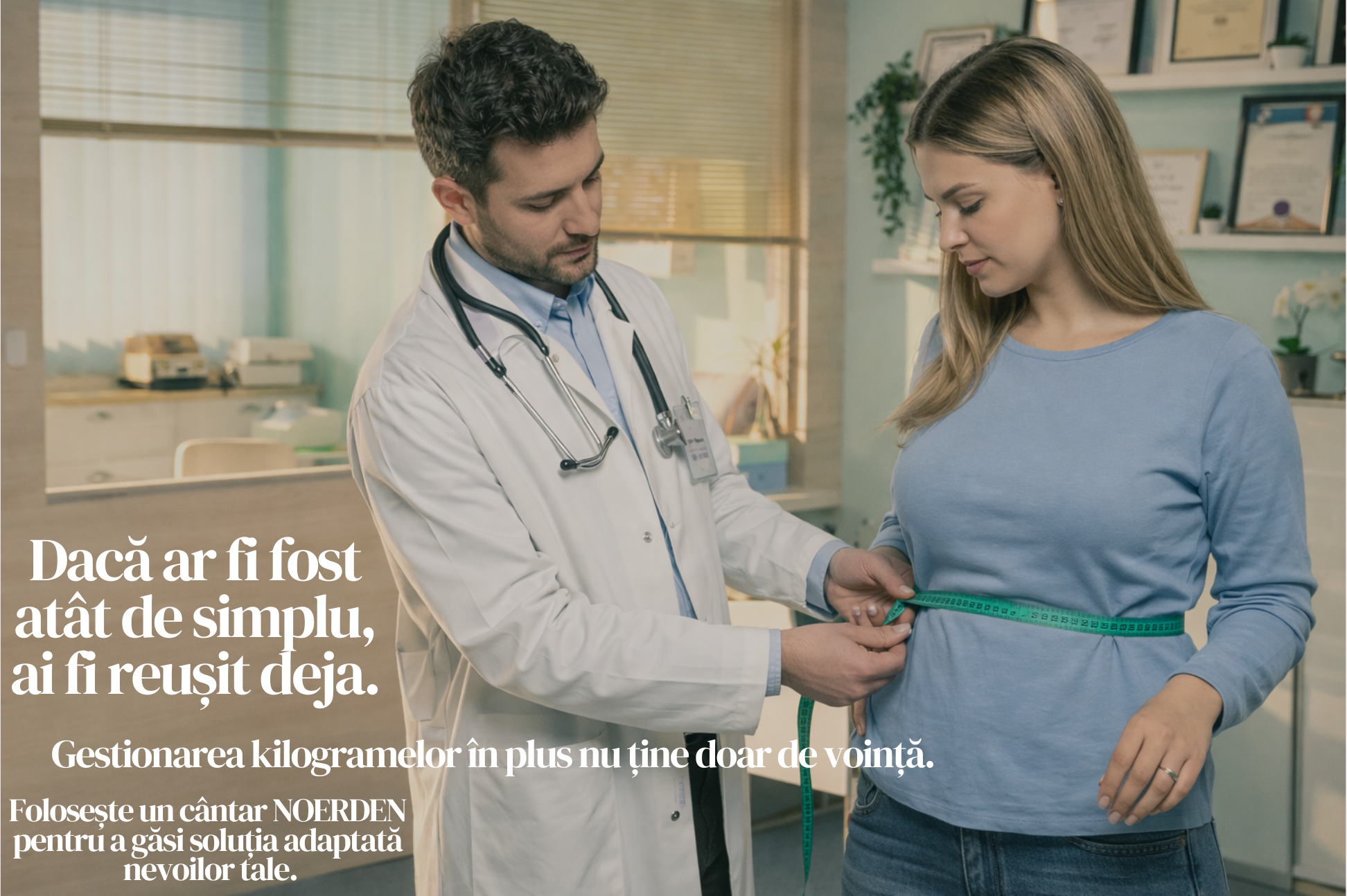 Verificati-va Indicele de Masa Corporala cu un cantar Noerden